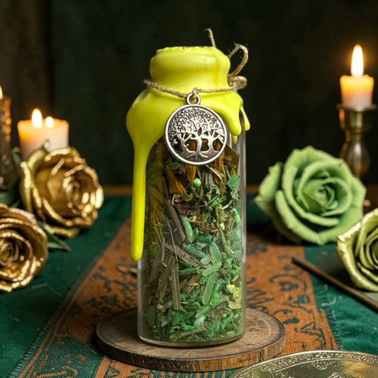 Wealth & Prosperity Spell Jar